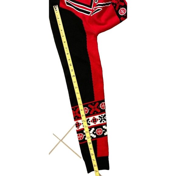 Christmas sweater 1966 Chicago Bulls Slam dunk Light 'em up vintage lights - Picture 7 of 9